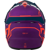 Mx 46 Compound Helmet Matte Purple/Coral/Blue Lg 