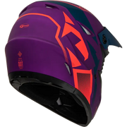 GMAX Mx 46 Compound Helmet Matte Purple/Coral/Blue Md for Powersports