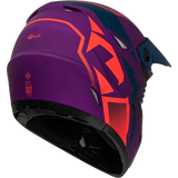 GMAX Mx 46 Compound Helmet Matte Purple/Coral/Blue Yl for Powersports