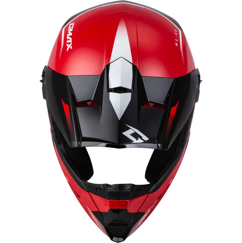 Mx 46 Compound Helmet Red/Black/White Ym 