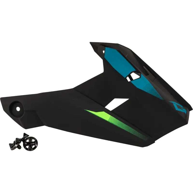 GMAX Mx 46 Compound Visor Matte Hi Vis Grn/Blk/Blu Md 3x