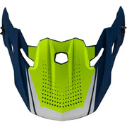 Mx 96 502 Visor with Screws in Matte Blue and Green - GMAX