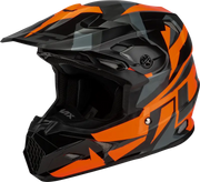 Mx 96s Splinter Helmet Black/Orange Md