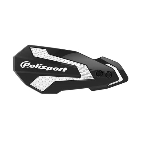 8308200013 POLISPORT Mx Flow Handguards Black/White