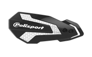 POLISPORT Mx Flow Handguards Black/White