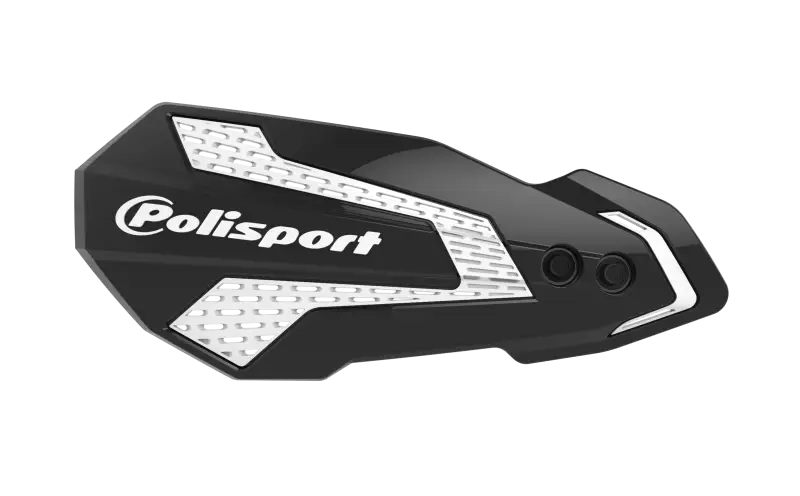POLISPORT Mx Flow Handguards Black/White
