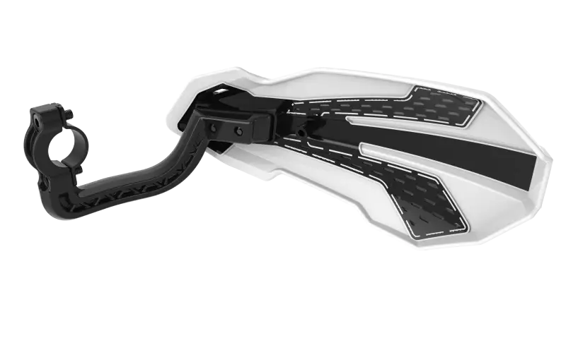 Mx Flow Handguards White/Black 