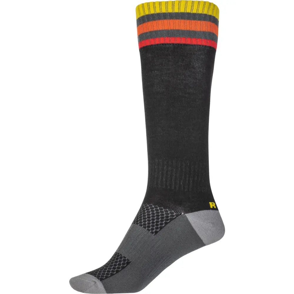 Mx Socks Thin Black Lg/Xl