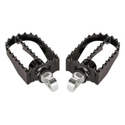 BURLY BRAND Mx Style Footpegs Black