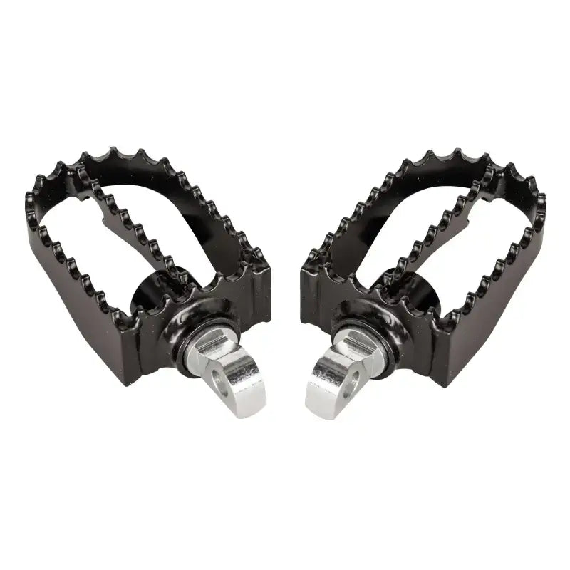BURLY BRAND Mx Style Footpegs Black
