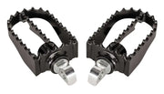 BURLY BRAND Mx Style Footpegs Black
