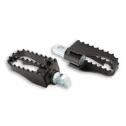 BURLY BRAND Mx Style M8 Pass Footpegs Black