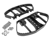 BURLY BRAND Mx Style Passenger Boards Black Flt