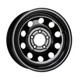MX560655BM1BX Taskmaster Steel - 15X6 6X5.5 Black Mod Boxed - Trailer Wheel