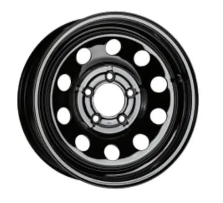 MX560655BM1BX Taskmaster Steel - 15X6 6X5.5 Black Mod Boxed - Trailer Wheel