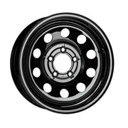 MX660865BMP3BX Taskmaster Steel - 16X6 8X6.5 Black Mod Heavy - Trailer Wheel