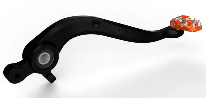 MXBP-520 ORG Flo Motorsports Folding Tip Brake Pedals Orange - RV and Auto Parts