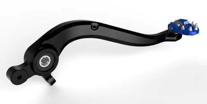 MXBP-522BLU Flo Motorsports Folding Tip Brake Pedals Blue - RV and Auto Parts