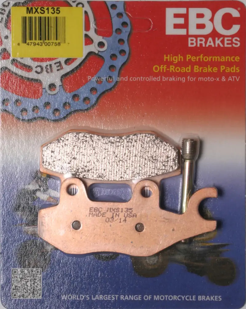 MXS135 Brake Pads - Standard