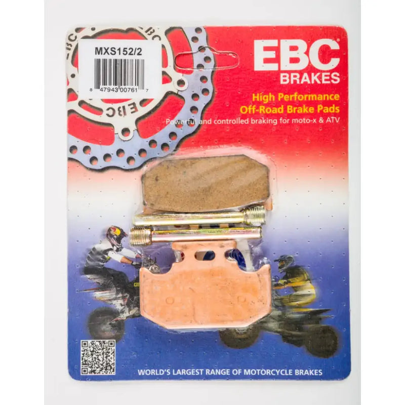 EBC off-road brake pads for MXS152/2, reliable standard brake pads for vehicle’s braking