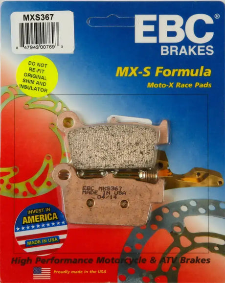 MXS367 Brake Pads - Standard