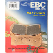 EBC MX-S Formula MXS406 brake pads for motocross bikes in high-performance mxs406 brake series