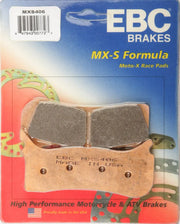 EBC MX-S Formula MXS406 brake pads for motocross bikes in high-performance mxs406 brake series