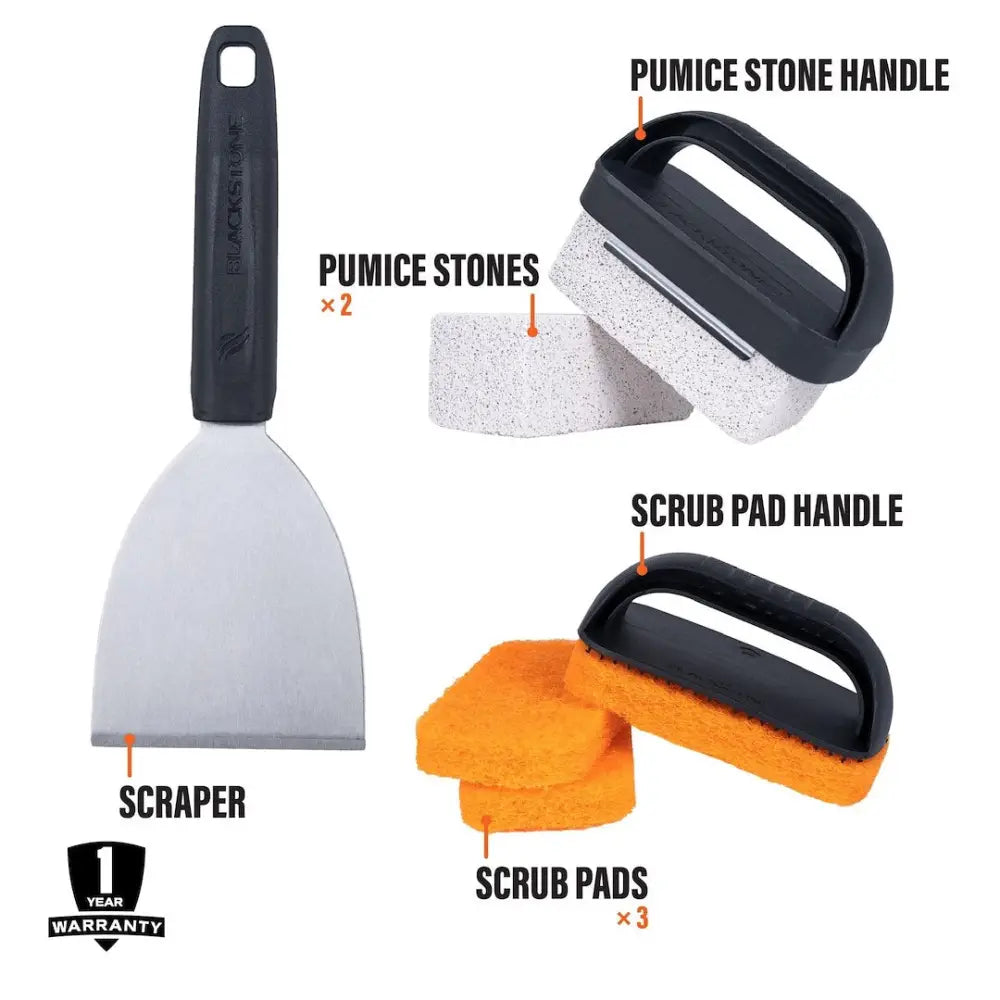 N Atlantic I Easy To Use Griddle Accessory Kit 5463 - Cleaning