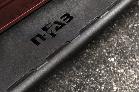 N-FAB 19-21 GMC 1500 Crew Crab Ravegr Running Boards - Textured Black - Truck & Automotive