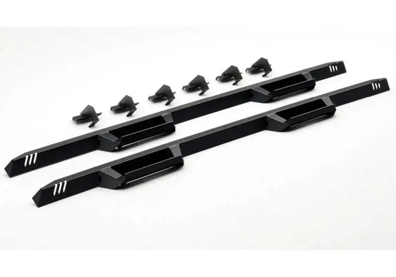 N-Fab EPYX 07-18 Chevy/GMC 1500 / 08-10 Chevy/GMC 2500/3500 Crew Cab - Cab Length - Tex. Black 