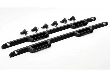 N-Fab EPYX 07-18 Chevy/GMC 1500 / 08-10 Chevy/GMC 2500/3500 Crew Cab - Cab Length - Tex. Black 