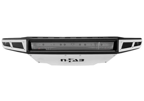 N-Fab M-RDS Front Bumper 15-17 Chevy Colorado - Tex. Black w/Silver Skid Plate - Truck & Automotive