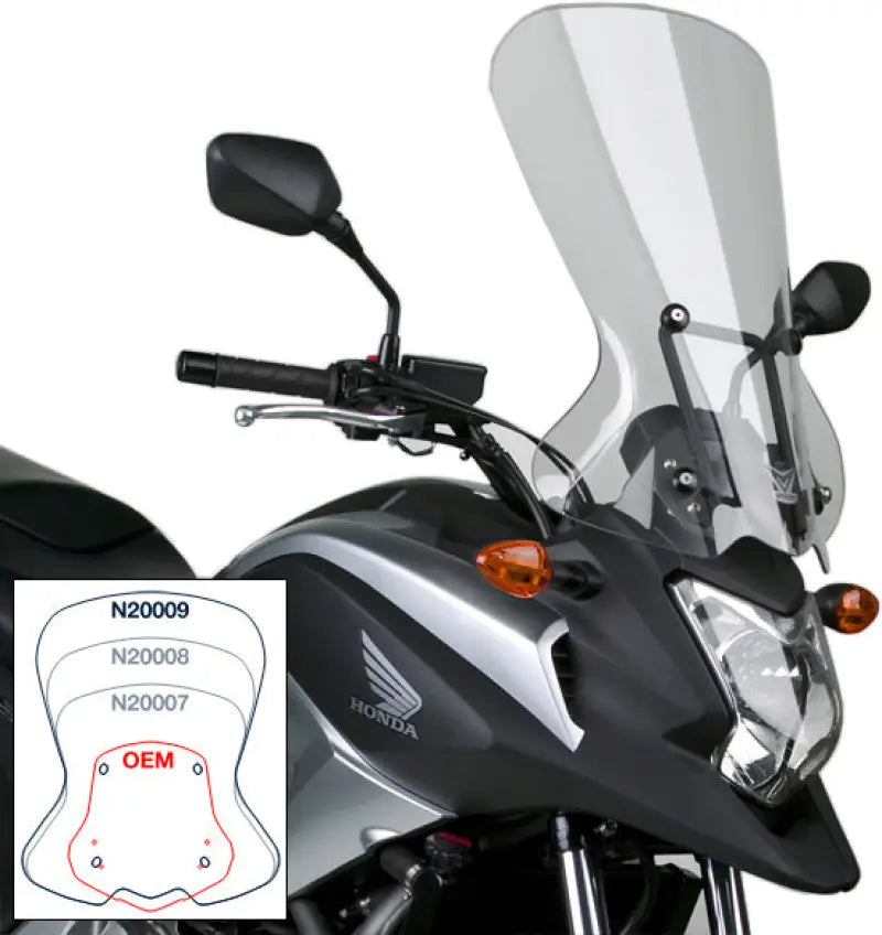 N20009 Vstream Touring Screen Clear Replacement - VStream + Windshield