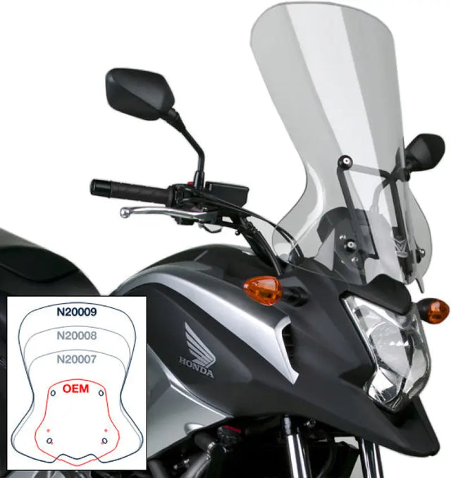 N20009 Vstream Touring Screen Clear Replacement - VStream + Windshield