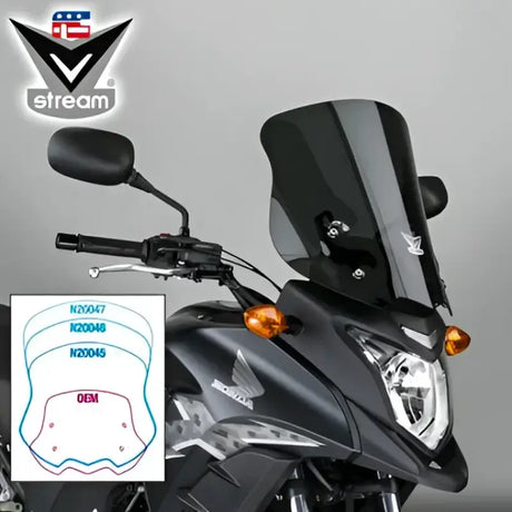 N20045 Vstream Windscreen Dark Tint 