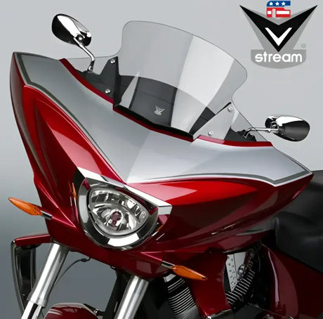 N20700 V Stream 12.25’’ Clear Victory - Fairing Mount V-Stream Windscreen
