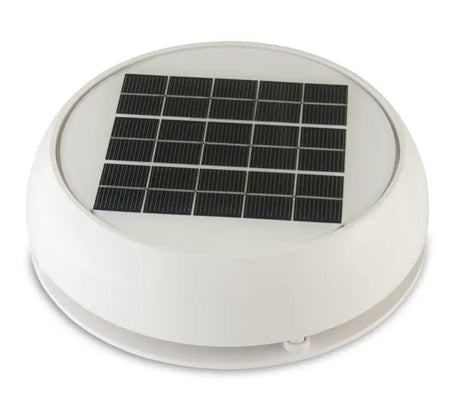 N20803W Marinco 3' Day/Night Solar Vent - White