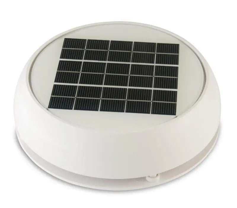 N20804W Marinco 4' Day/Night Solar Vent - White