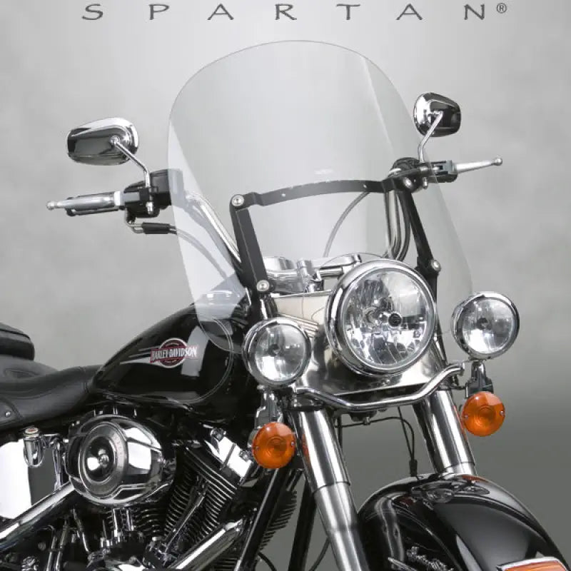 N21200 Spartan Windshield Clear Quick Release 18.5" 