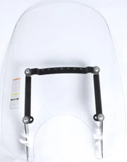 N21202 Spartan Windshield Clear Quick Release 18.5" 