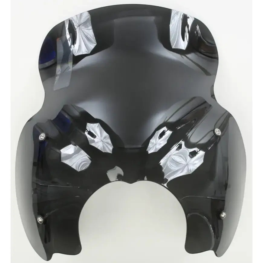 N21605 Wave Quick Release Fairing Dark Smoke Indian - QR Windshield