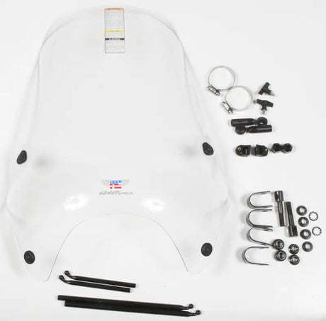 N25000 Street Screen Clear 7/8" 1" U Clamp 