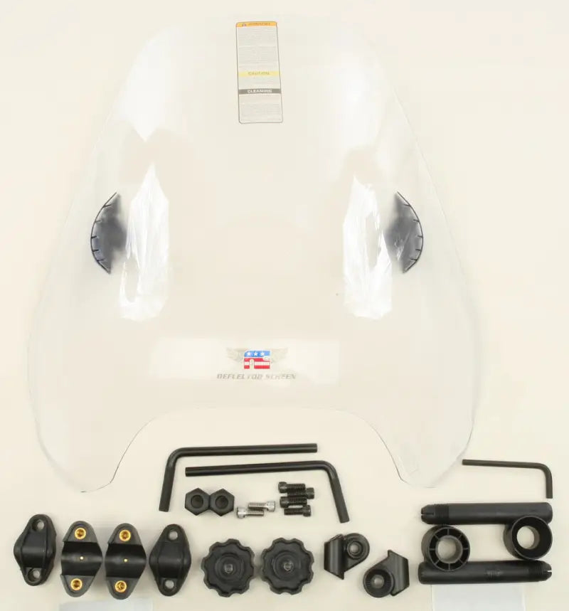 N25042 Deflector Screen Quickset Clr 1" 