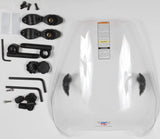 N25044 Deflector Screen Quickset Clr 1.25" 