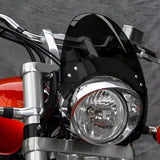 N2533-002 Flyscreen Windscreen Dark Smoke Black Hardware 