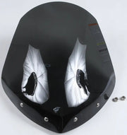N2705 Gladiator Windshield W/Chrome Mounts (Dark Tint) 