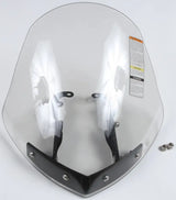 N2706 Gladiator Windshield W/Black Mounts (Light Tint) 