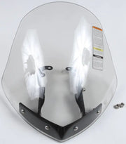 N2706 Gladiator Windshield W/Black Mounts (Light Tint) 