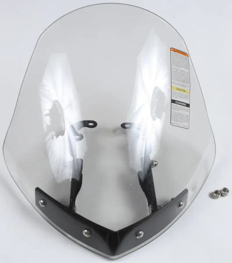 N2706 Gladiator Windshield W/Black Mounts (Light Tint) 