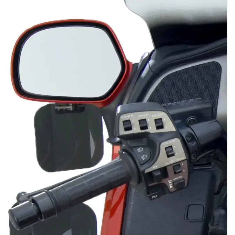 N5108 Wing Deflectors Mirror Mount Dark Smoke 